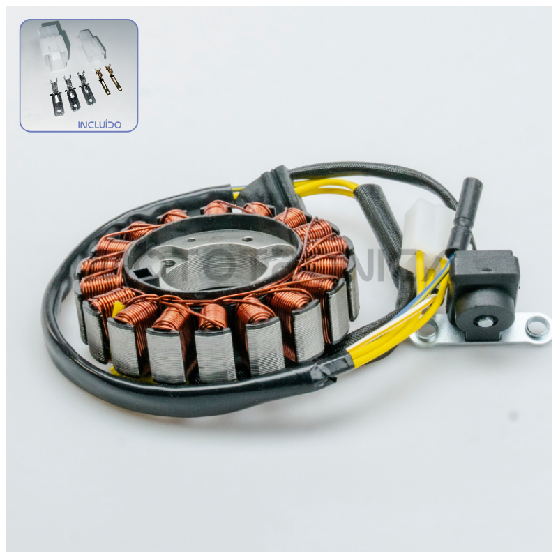 Stator, Gerador, Eletrónico, Magneto, Alternador para CBF125 CB125 2015 2016 2017 2018 2019 2020