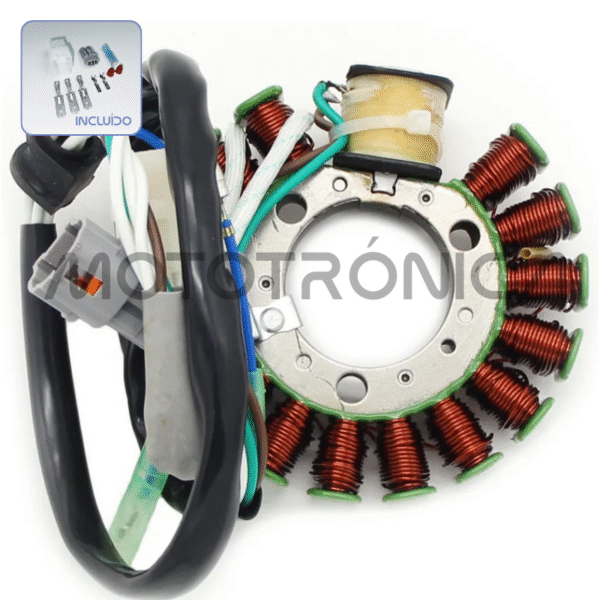 Stator, Gerador, Eletrónico, Magneto, Alternador Estator para Yamaha SR125 1996 1998 1999 2000